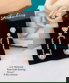 AD Diamond Rose Gold And Silver Fancy Earrings 2 Wholesalers In Delhi
